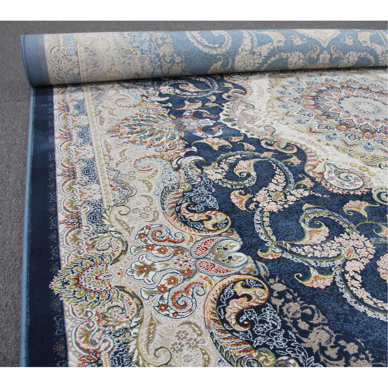 A RUG | Zartosht 5500 Marin Blue Traditional Rug | Quality Rugs and Furniture