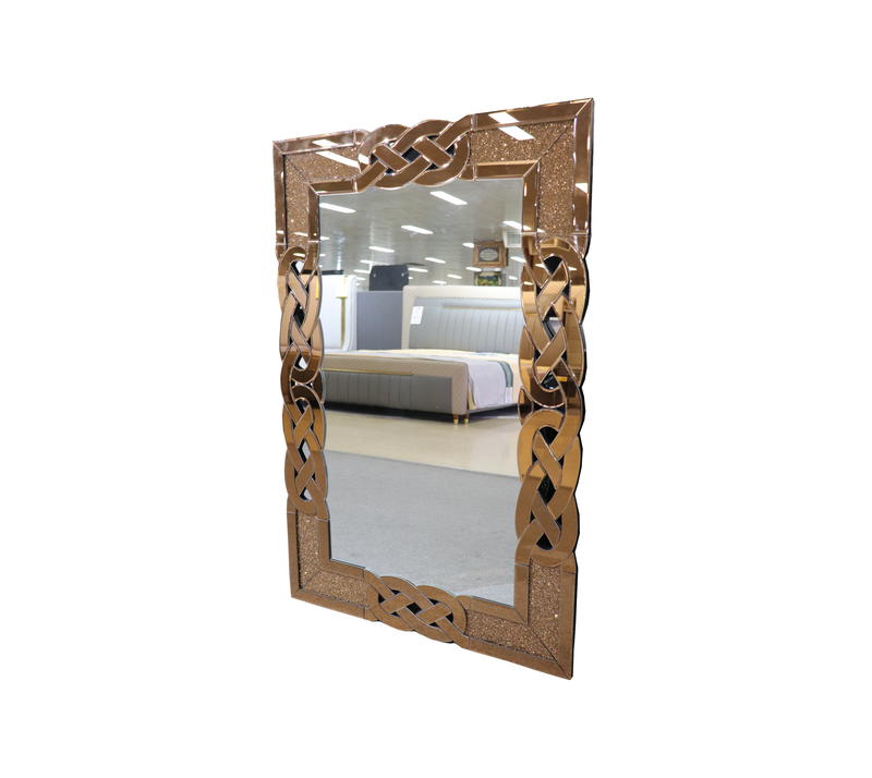 A Mirror | Thea Wall Mirror Gold | Quality Rugs and Furniture