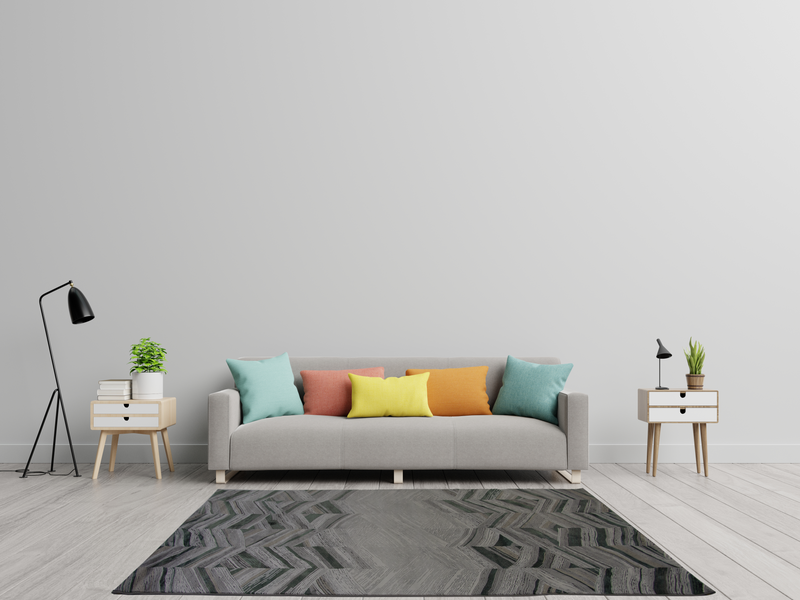 A RUG | Granada 33377 Grey/Green Modern Rug | Quality Rugs and Furniture