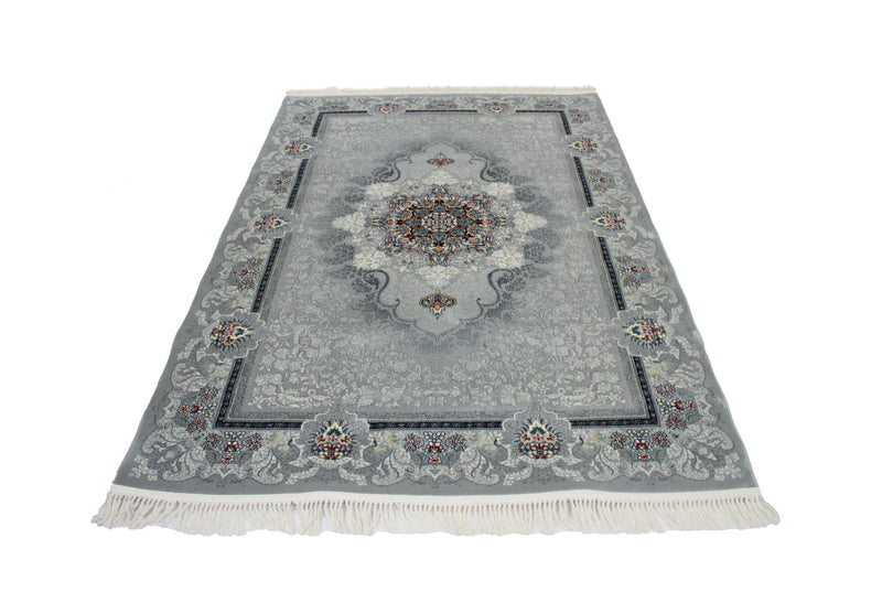 A RUG | Mashhad 722598 Grey Persian Rug | Quality Rugs and Furniture