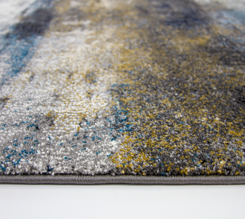 A RUG | Grace 24133 Grey/Blue Modern Rug | Quality Rugs and Furniture