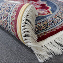 A ROUND RUG | Zomorod 25036 Red Round Traditional Rug | Quality Rugs and Furniture