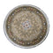 A ROUND RUG | Zartosht 5252 Cream Round Traditional Rug | Quality Rugs and Furniture