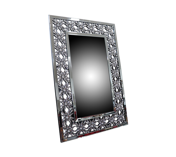 A Mirror | Thea Wall Mirror Silver | Quality Rugs and Furniture