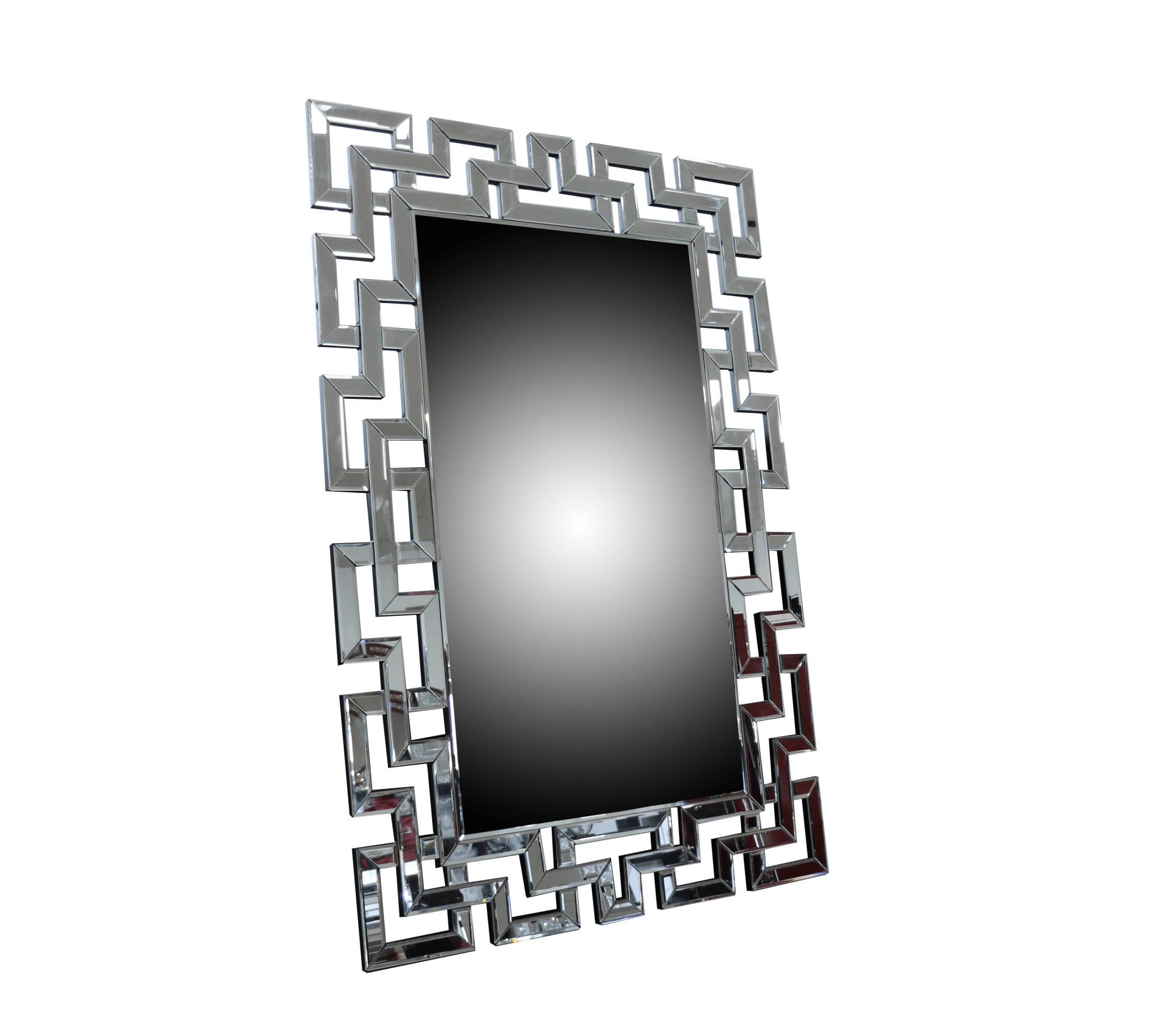 5472 Wall Mirror Rectangle Silver - Quality Rugs and Furniture