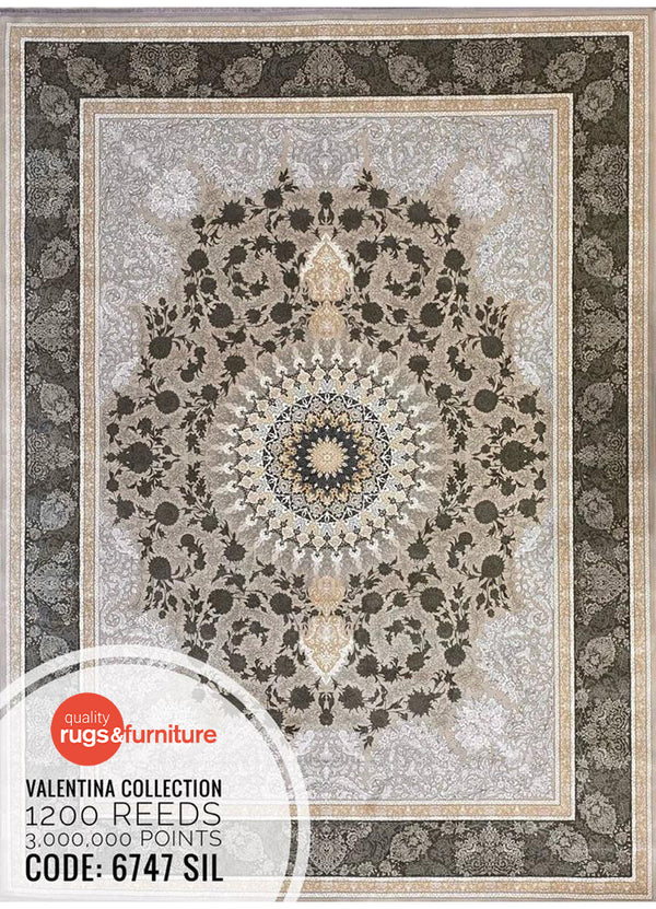 Valentina 6747 SIL Persian Traditional Area Rug