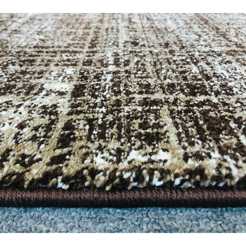 A RUG | Feary G6600 Brown D Beige Modern Rug | Quality Rugs and Furniture