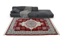 A RUG | Mashhad 722582 Red Persian Rug | Quality Rugs and Furniture