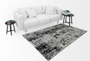 A RUG | Roma R7641A-White/D Grey Modern Rug | Quality Rugs and Furniture