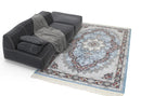 A RUG | Aravan 3175 Blue Traditional Rug | Quality Rugs and Furniture