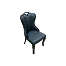 918 Leather Dining Chair Modern Black - Quality Rugs and Furniture