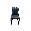 918 Leather Dining Chair Modern Black - Quality Rugs and Furniture