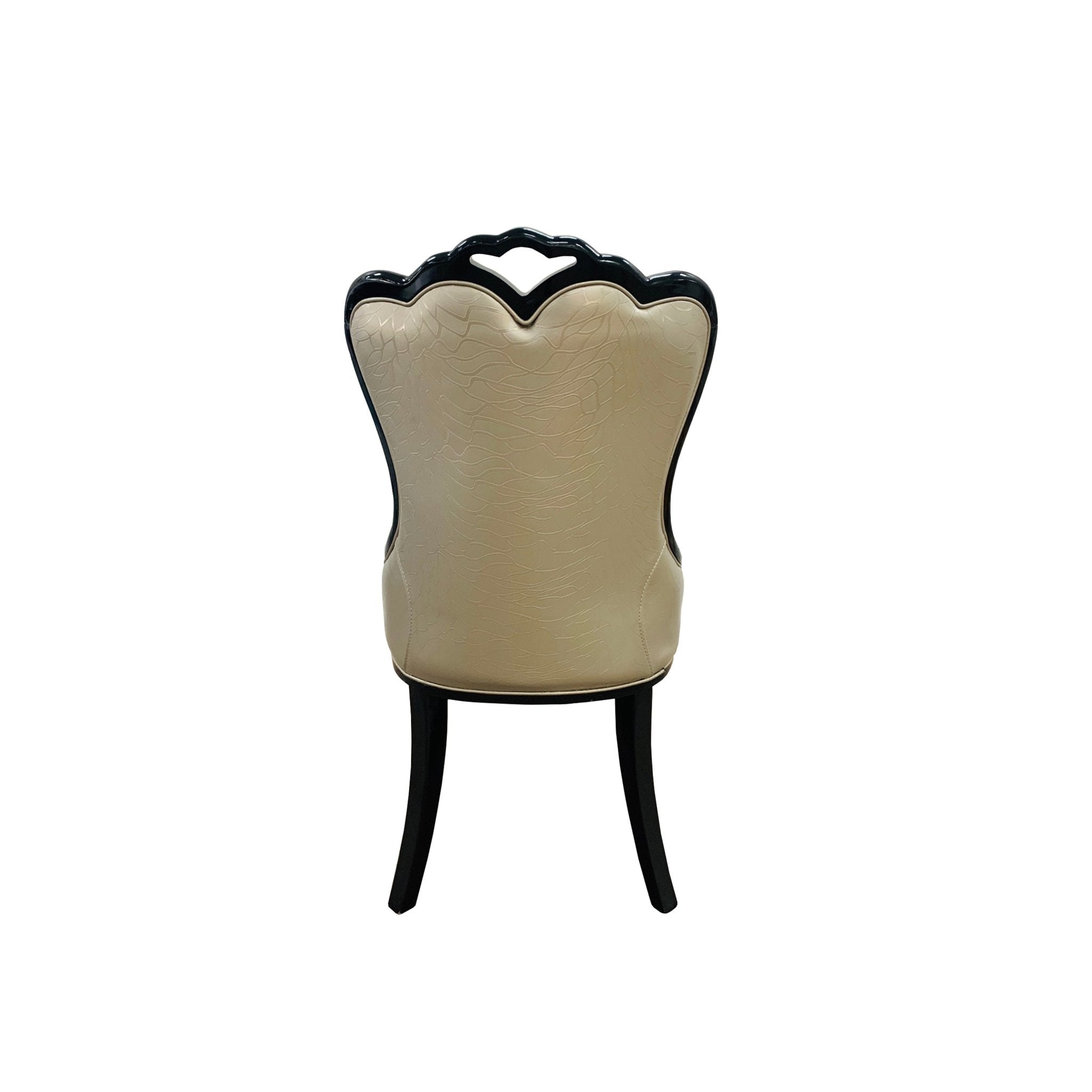 918 Leather Dining Chair Modern Grey - Quality Rugs and Furniture