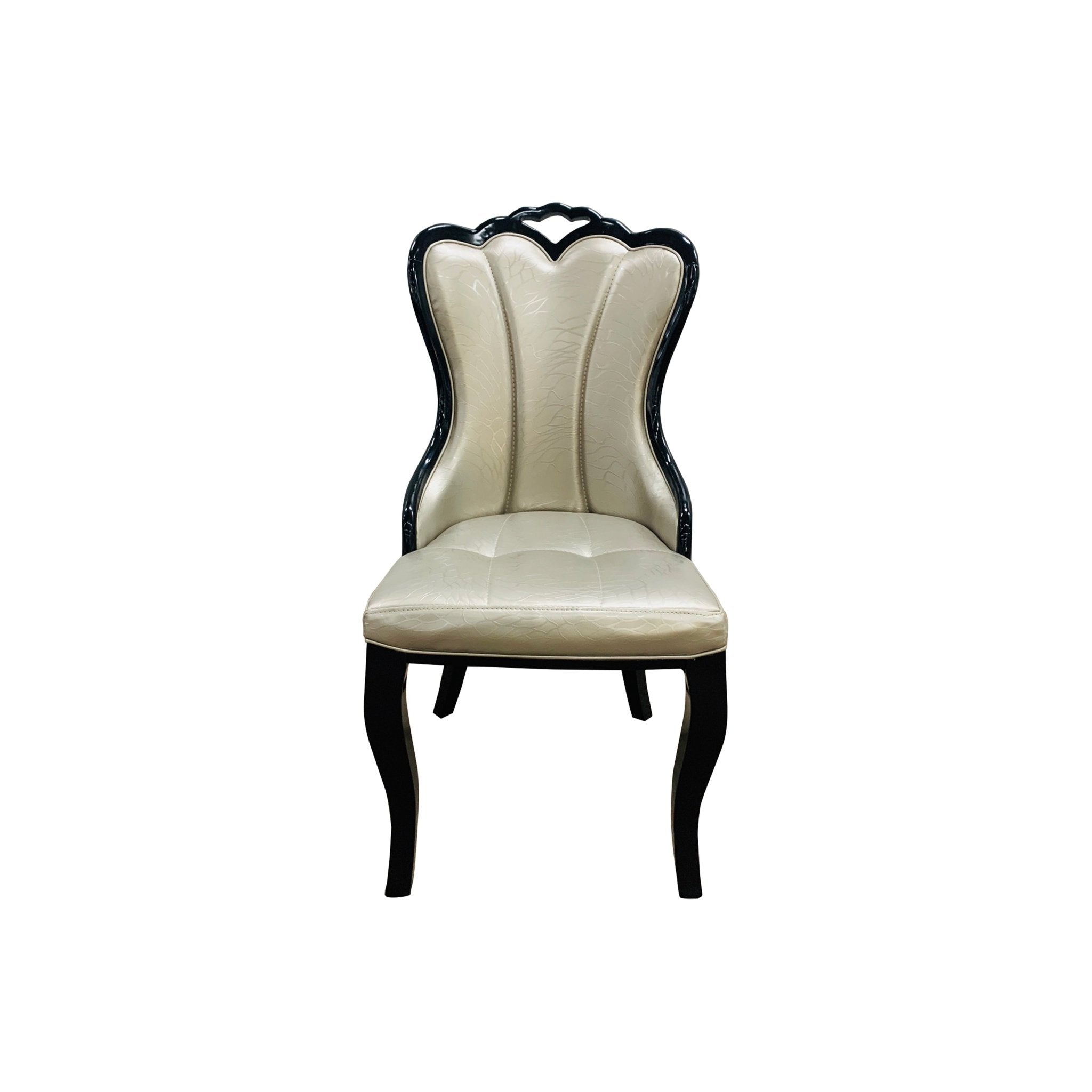 918 Leather Dining Chair Modern Grey - Quality Rugs and Furniture