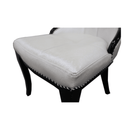 918 Leather Dining Chair Modern White - Quality Rugs and Furniture