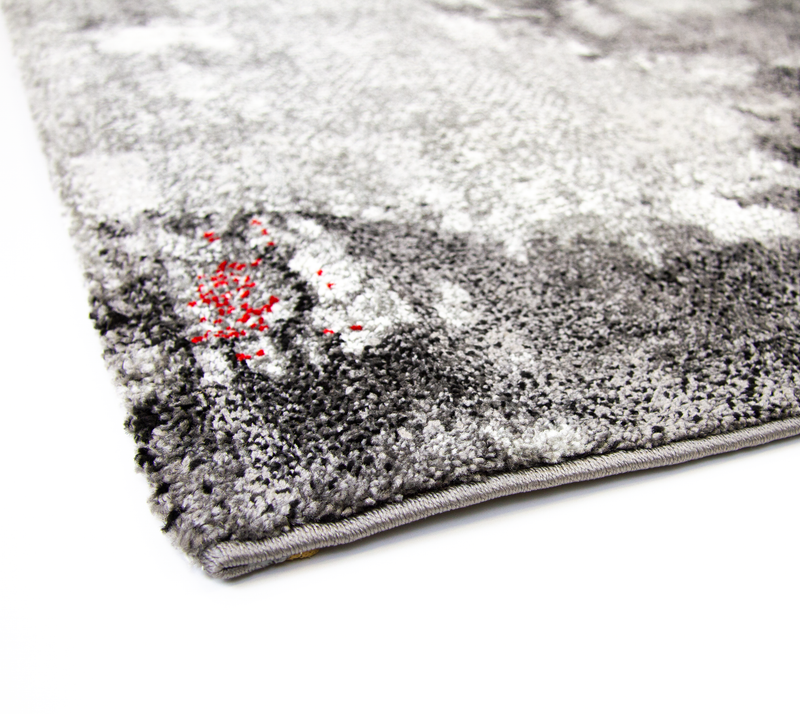 A RUG | Grace 20754 Grey/Red Modern Rug | Quality Rugs and Furniture