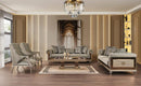 Asiyan Sofa Set Art Deco Modern Mid Century Chesterfield