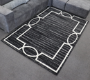 A RUG | Promotion G9250 Anthracite Grey Modern Rug | Quality Rugs and Furniture