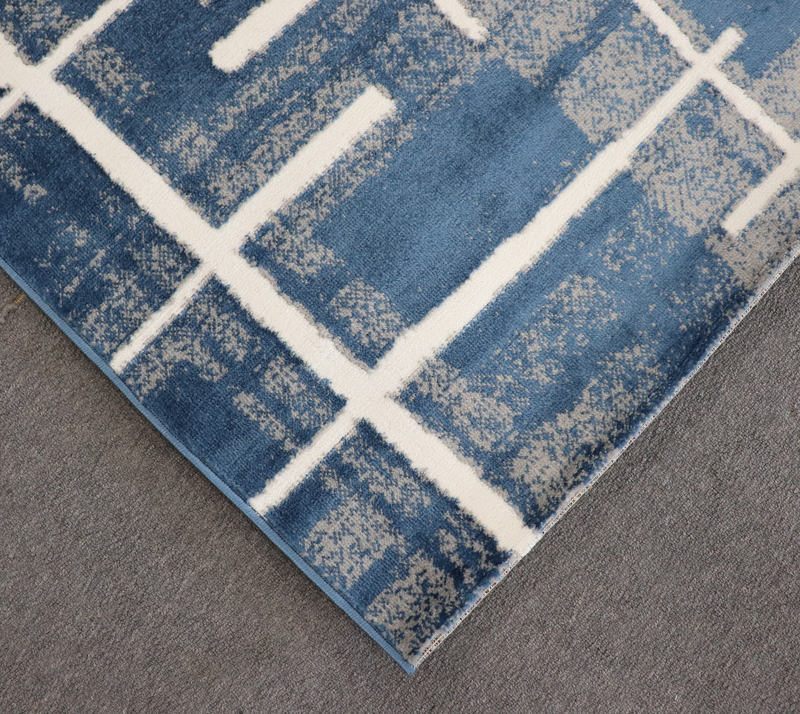 A RUG | Promotion G9253 Blue Grey Modern Rug | Quality Rugs and Furniture