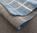 A RUG | Promotion G9253 Blue Grey Modern Rug | Quality Rugs and Furniture