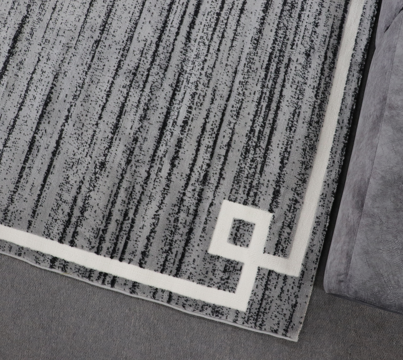 A RUG | Promotion G9259 Grey Anthracite Modern Rug | Quality Rugs and Furniture