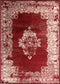 A RUG | Promotion He269 D.Red Grey Modern Rug | Quality Rugs and Furniture