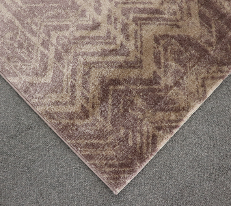 A RUG | Promotion HE433 D.Brown D.Beige Modern Rug | Quality Rugs and Furniture