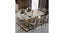Hira Wooden Frame Velvet Modern Dining Chair Cream Beige