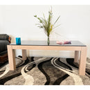 A COFFEE TABLE | Milky White Coffee Table | Quality Rugs and Furniture