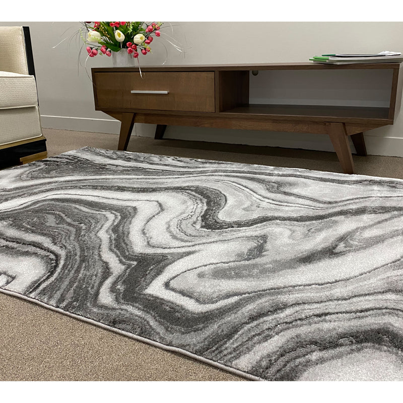 A RUG | Craft 30411 Grey/Silver Modern Rug | Quality Rugs and Furniture