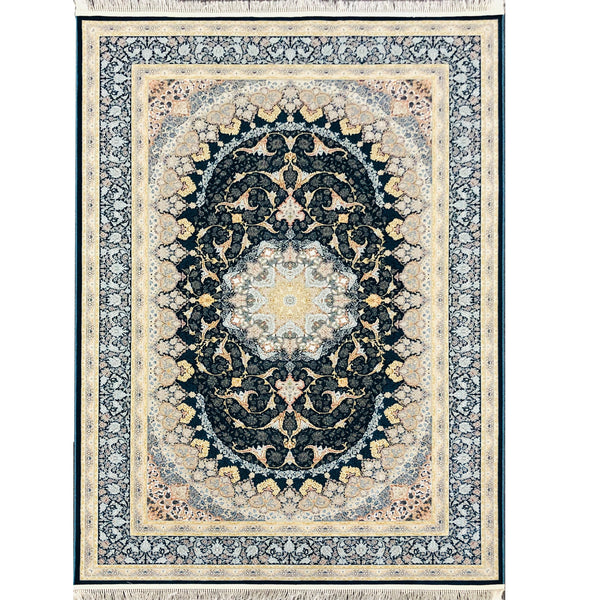 A RUG | Zartosht 5252 Marin Blue Traditional Rug | Quality Rugs and Furniture