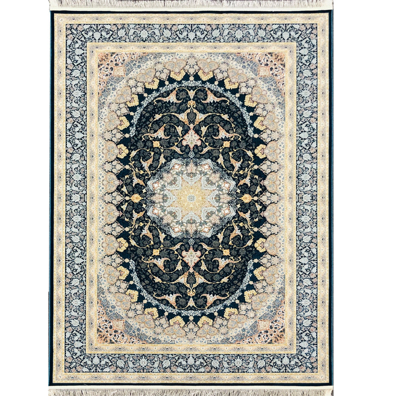 A RUG | Zartosht 5252 Marin Blue Traditional Rug | Quality Rugs and Furniture