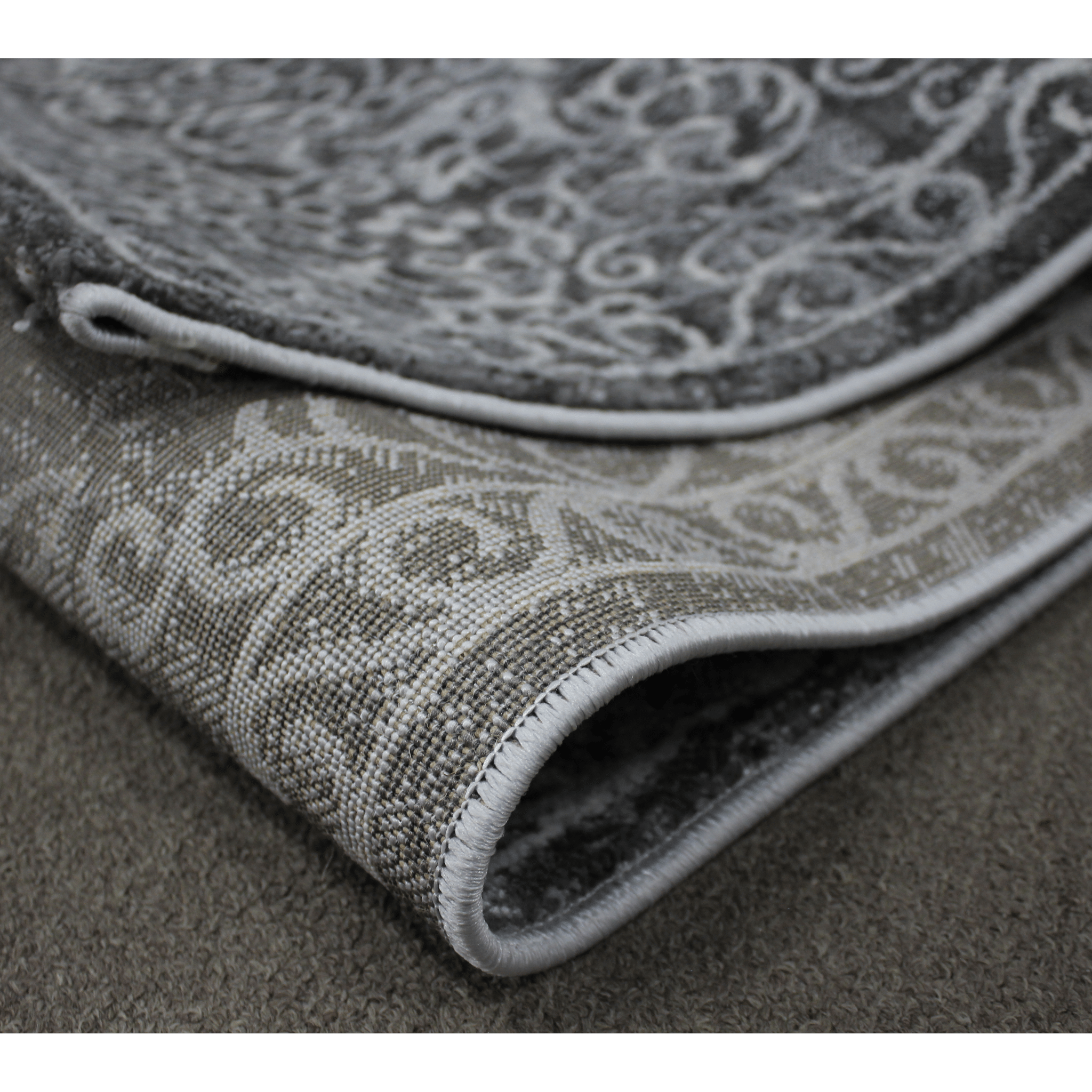 Almira He373 L.Grey Grey Modern Rug - Quality Rugs and Furniture