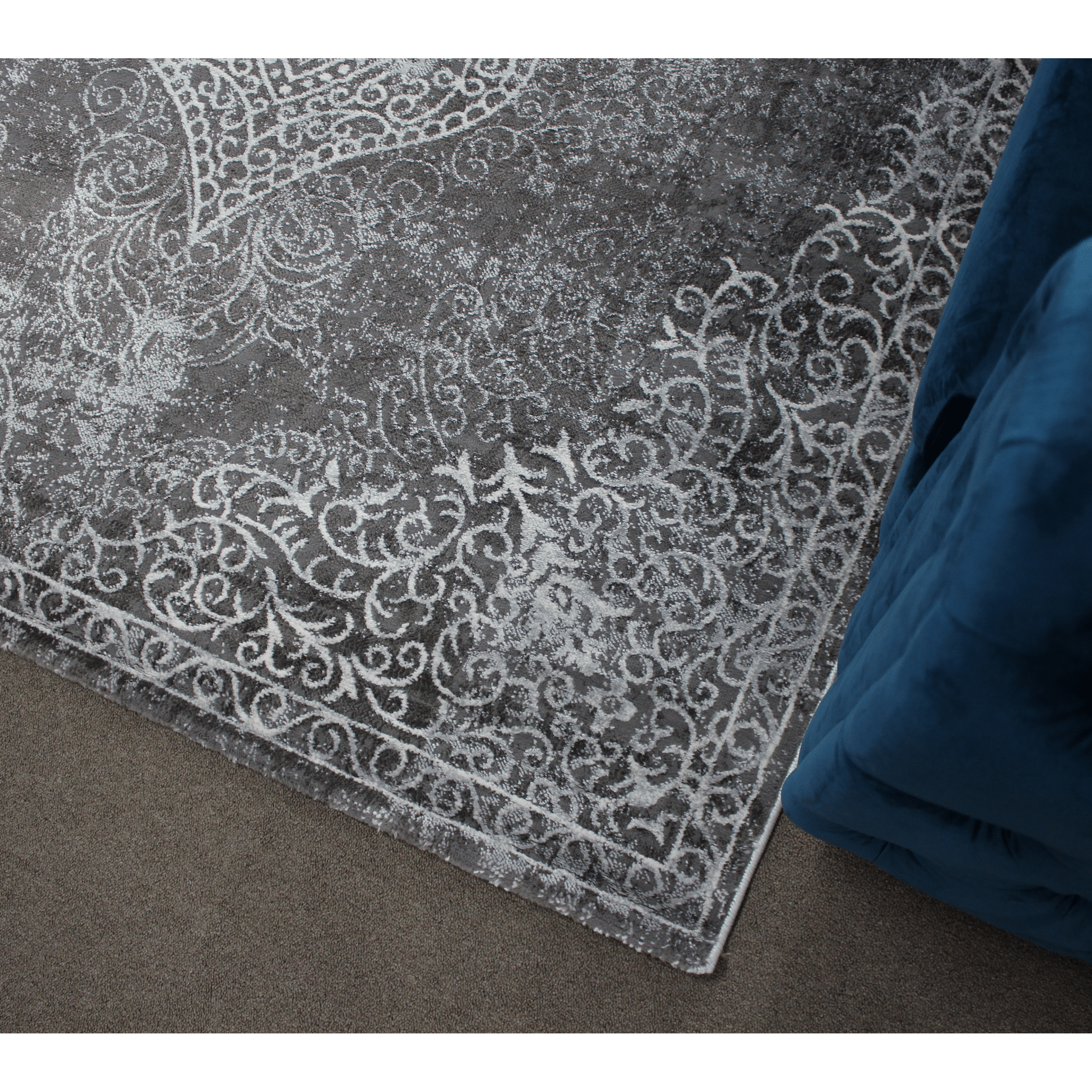 Almira He373 L.Grey Grey Modern Rug - Quality Rugs and Furniture
