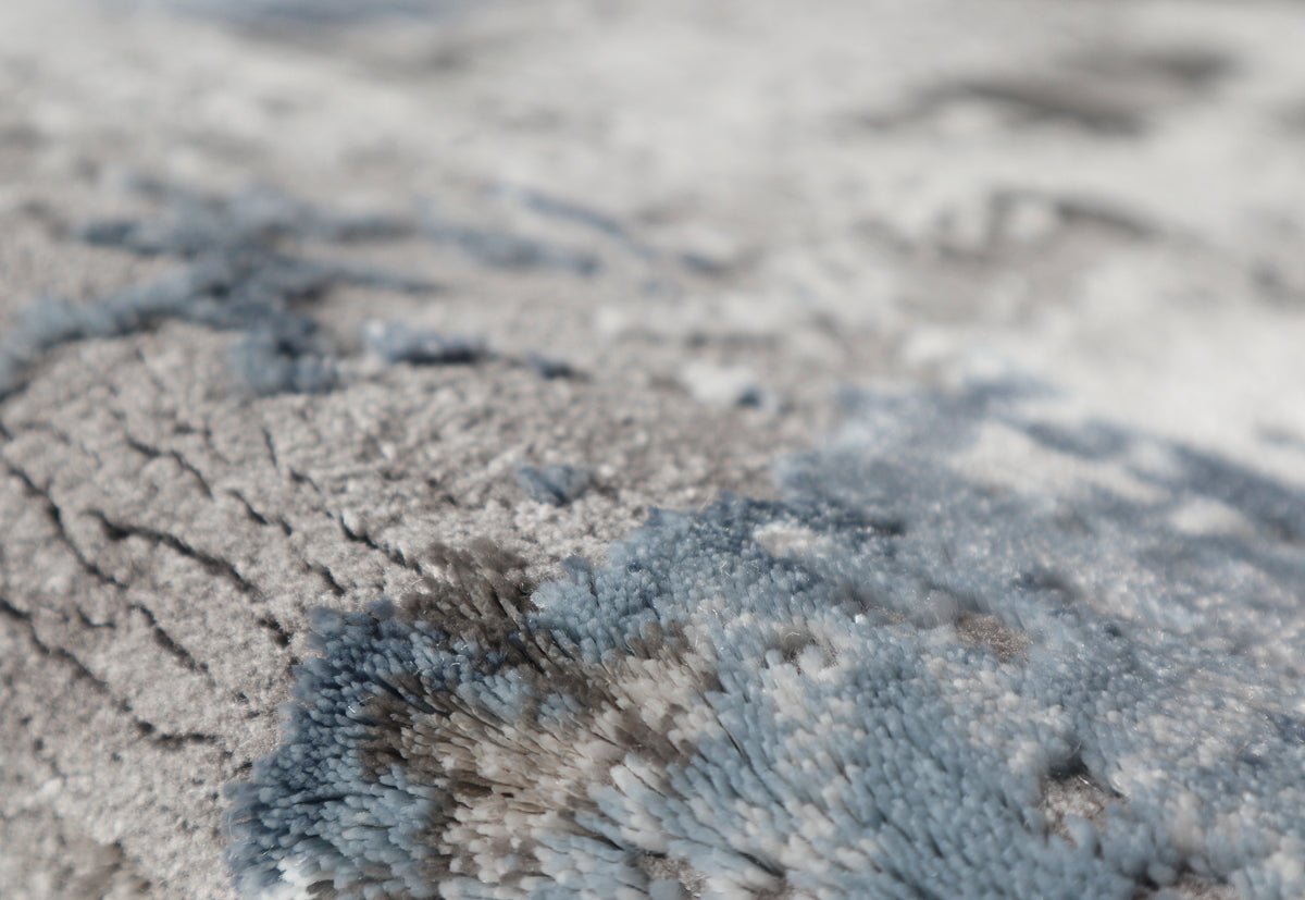 Antep 23279 Grey/Blue Modern Rug - Quality Rugs and Furniture