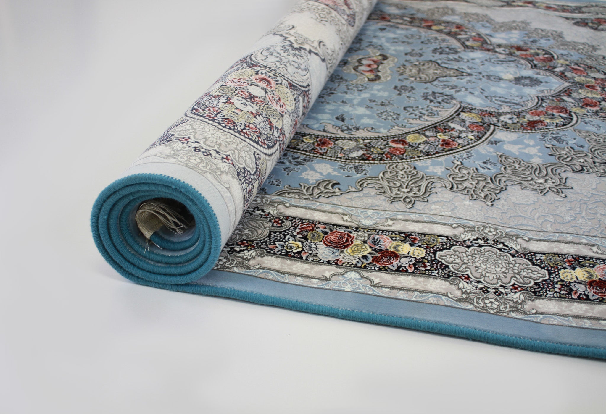 Aravan 3175 Blue Persian Traditional Area Rug - Quality Rugs and Furniture