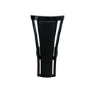 Eclipse Wooden Dining Chair Leather Modern Black - Quality Rugs and Furniture