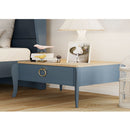 Elegant Single Bed Luxury Modern Dark Blue - Quality Rugs and Furniture