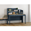 Elegant Study Desk Dark Blue - Quality Rugs and Furniture