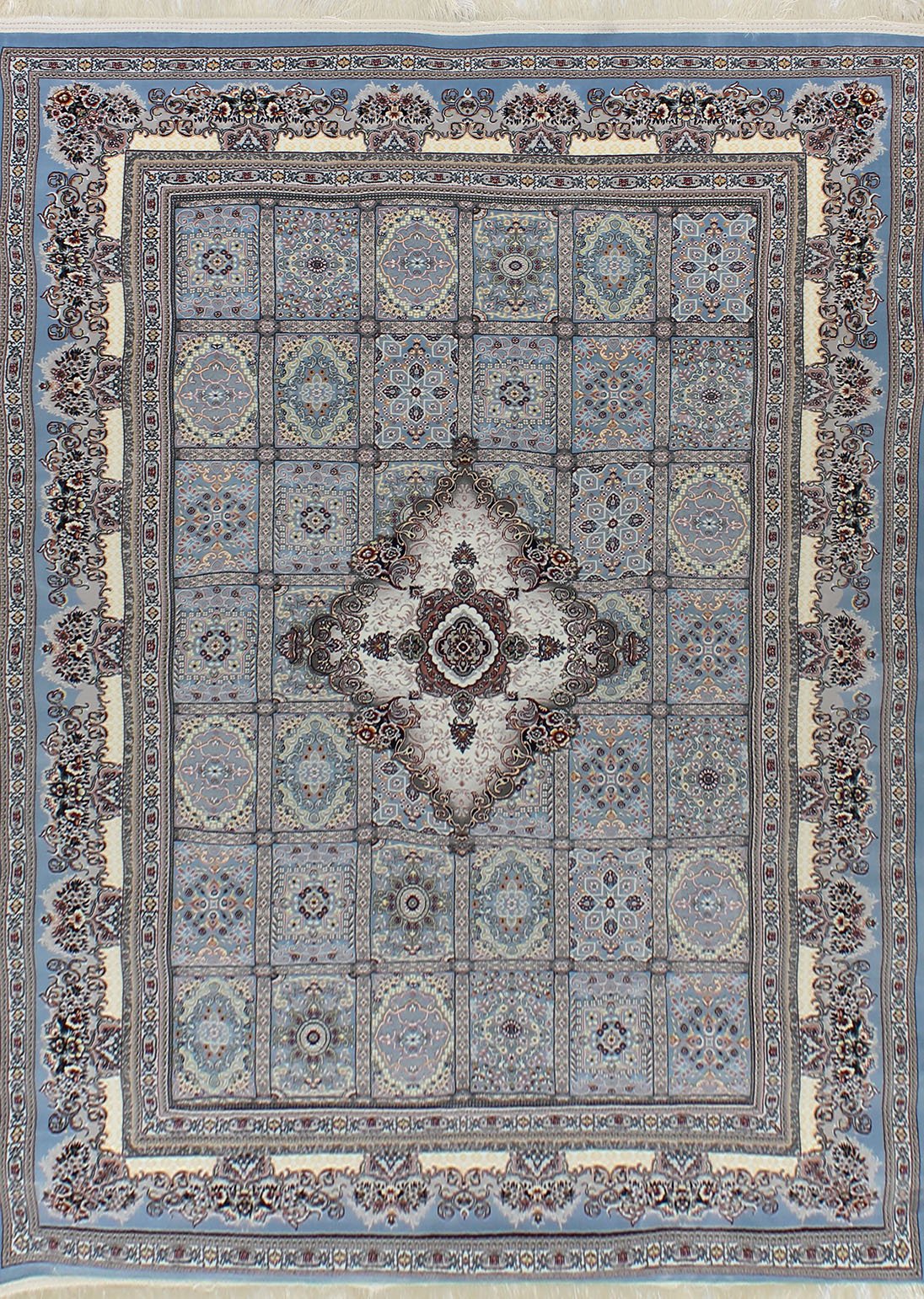 Elsa 3180 Blue Traditional Persian Area Rug - Quality Rugs and Furniture