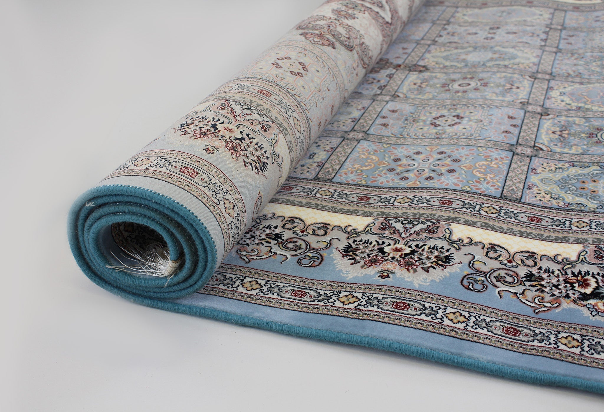 Elsa 3180 Blue Traditional Persian Area Rug - Quality Rugs and Furniture