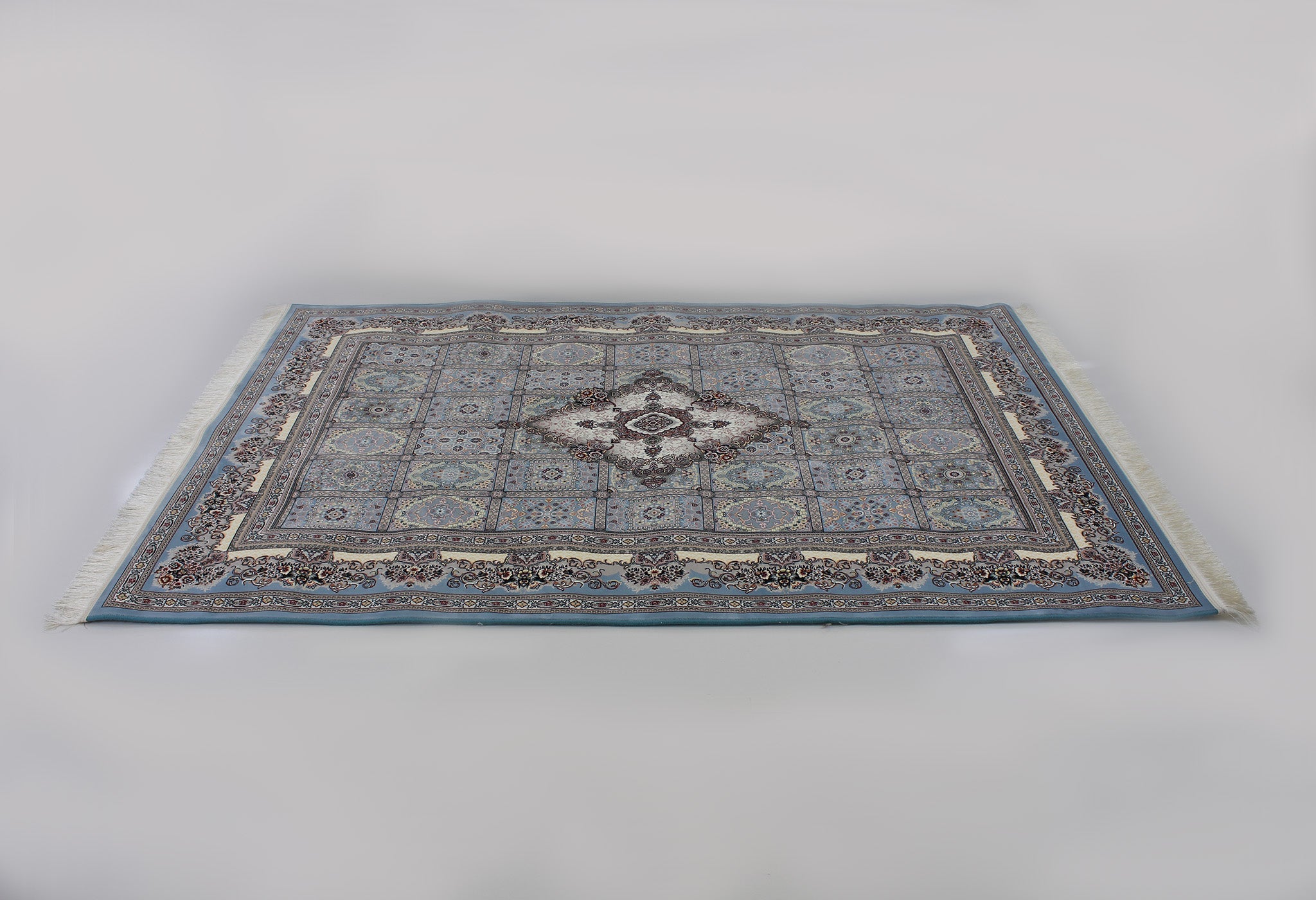 Elsa 3180 Blue Traditional Persian Area Rug - Quality Rugs and Furniture