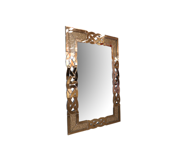 A Mirror | Thea Wall Mirror Gold | Quality Rugs and Furniture
