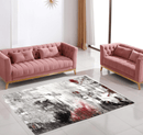 Grace 20754 Grey/Red Modern Rug - Quality Rugs and Furniture