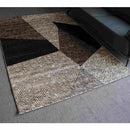 Jasmine Fe158 Dark Beige Brown Modern Rug - Quality Rugs and Furniture