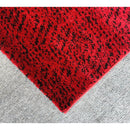 Jasmine FE158 Dark Red Black Modern Rug - Quality Rugs and Furniture