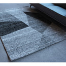 Jasmine Fe158 Grey Dark Grey Modern Rug - Quality Rugs and Furniture