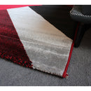 Jasmine FE158 Red Black Modern Rug - Quality Rugs and Furniture