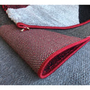 Jasmine FE158 Red Black Modern Rug - Quality Rugs and Furniture