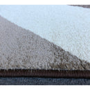 Jasmine FE394 Brown Dark Beige Modern Rug - Quality Rugs and Furniture